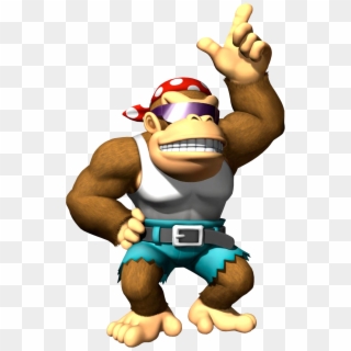 Donkey Kong Country 4 Samstation Fantendo The Video - Funky Kong Clipart