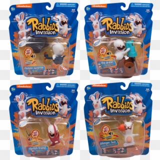 Rabbids Invasion Sounds And Action 3” Action Figure - Baby Toys Clipart