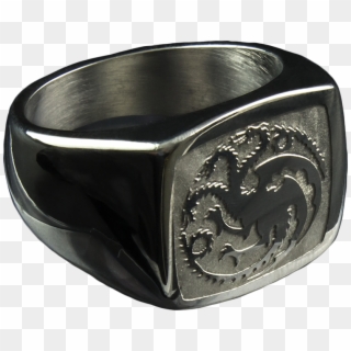 Game Of Thrones - Stainless Steel Targaryen Ring Clipart