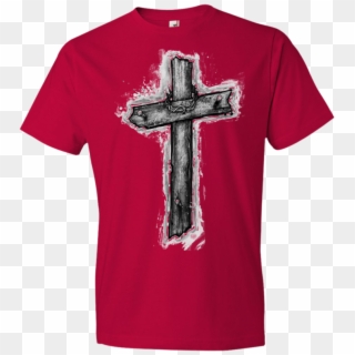 Christ Cross Lightweight T-shirt - Ou Tshirt Clipart