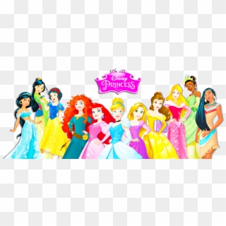 Disney Princesses Group - Barbie Clipart