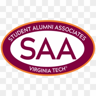 Virginia Tech Student Alumni Associates - Circle Clipart