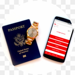 Mobile App - Us Passport Clipart