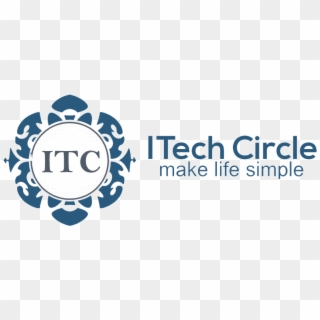 Itech Circle Support For Antivirus, Printers, Systems, - Graphic Design Clipart