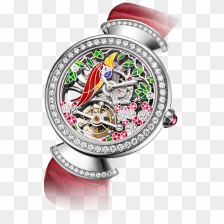Divas' Dream Watch With 18kt White Gold Mechanical - Watch Clipart