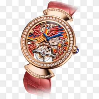Divina Tourbillon Phoenix Limited Edition Watch With - Analog Watch Clipart