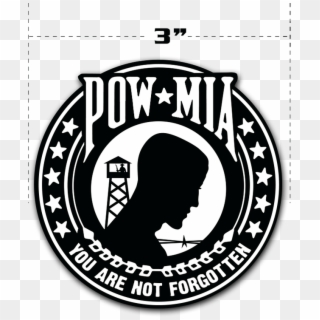 Pow Mia Flag , Png Download - Pow Mia Logo Clipart