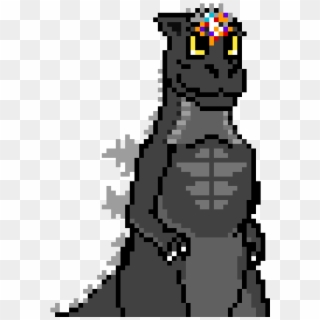 Baby Godzilla W/ A Fairy - Cartoon Clipart