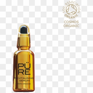 Revitalising Serum Organic With Prickly Pear And Marine - Glass Bottle Clipart