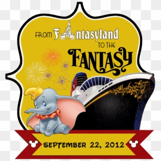 Disney Cruise Fantasy Logo - Disney Fantasy Cruise Free Clipart - Png Download