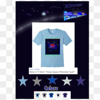 New Action Rider T Shirts- Deep Space Monster Eye Https - Graphic Design Clipart
