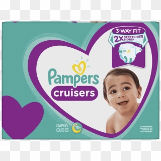Better Than Coupons - Pampers Cruisers Box Barcode Clipart