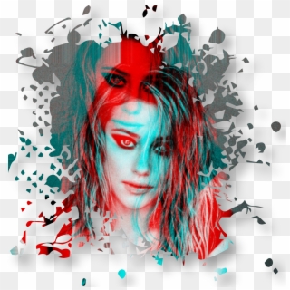 Trouvaille Lili Reinhart Grunge Icons - Illustration Clipart