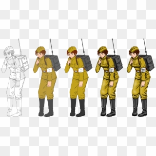 Military Clipart Soldier Ww1 - Soldier - Png Download
