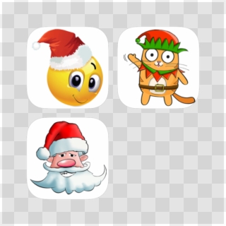 Animated Xmas Emoji & Stickers On The App Store - Smiley Face Clipart