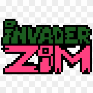Invader Zim Logo - Graphic Design Clipart