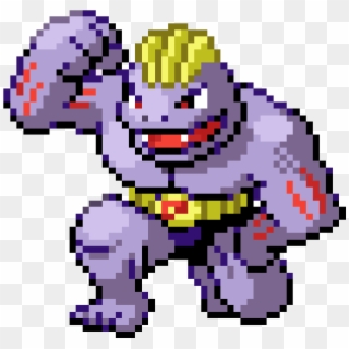 Machoke - Pokemon Machoke Pixel Clipart