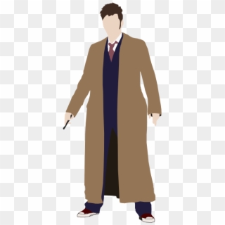 Tenth Doctor, Doctor, Eleventh Doctor, Standing, Shoulder - 10th Doctor Who Vector Clipart