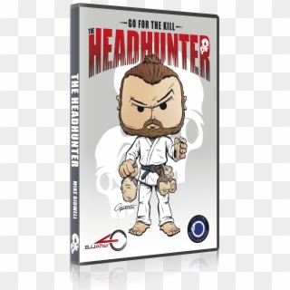 Headhunter Dvd Case 1 Jiu-jitsu & Kickboxing Classes - Headhunter By Mike Bidwell Clipart