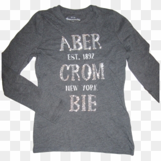 Girls 11/12 Abercrombie - Long-sleeved T-shirt Clipart