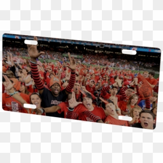 University Of Louisville Cardinals Custom Metal Photo - Crowd Clipart