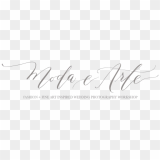 Moda E Arte - Calligraphy Clipart
