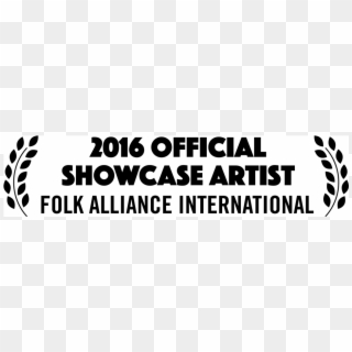 Folk Alliance 2016 Blue Horizon Showcase - Calligraphy Clipart