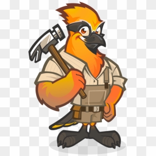 Mascot Character - Cedar Joinery Logo Clipart
