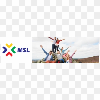 Msl Newsletter Banner With New Logo And Group Of Students - Fun Clipart