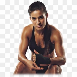 Kickboxingschedule - Strong Upper Body Women Clipart