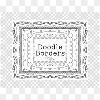 Borders Doodle Free Clipart Borders And Frames Clip - Motif - Png Download