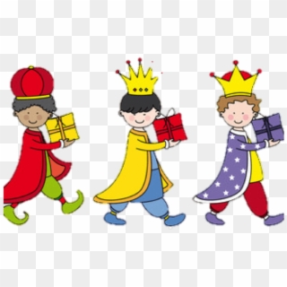 Three Cartoon Kings Clipart