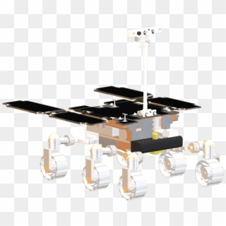 Esa Future Mars Rover - Scale Model Clipart