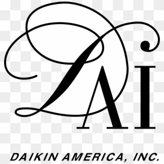 Daikin America Logo Png Transparent - Line Art Clipart