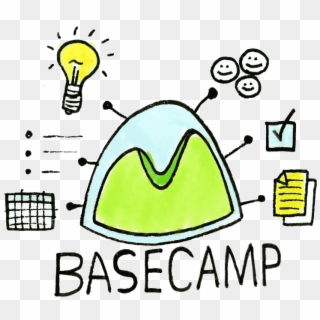 Basecamp, In A Nutshell - Base Camp Cartoon Clipart