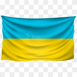 Download Ukraine Wrinkled Flag Clipart Png Photo - Flag Transparent Png