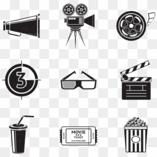 Download - Film Icons Clipart