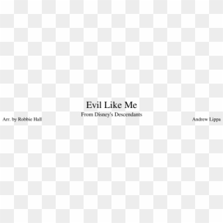 Evil Like Me - Ivory Clipart