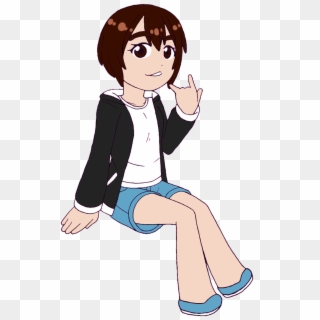 My Avatar In My Newest Art Style - Sitting Clipart