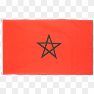 Morocco Flag Clipart Drapeau Maroc - Triangle - Png Download