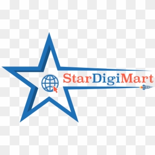 Digital Marketing Agency - Star Vector Black And White Clipart