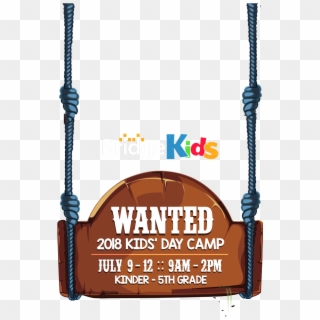 Kids Camp Sign - Poster Clipart