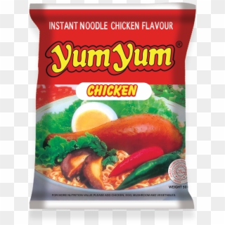 Yum Yum Chicken Flavor - Yum Yum Instant Noodle In Myanmar Clipart