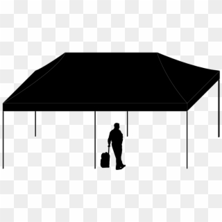 Party Tent Vector - Canopy Clipart