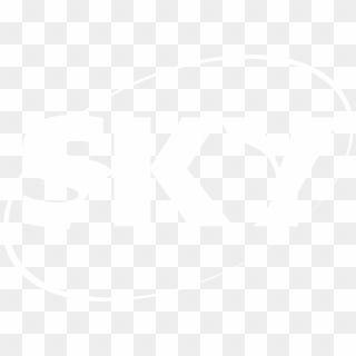 Sky Tv Logo Black And White - Johns Hopkins Logo White Clipart