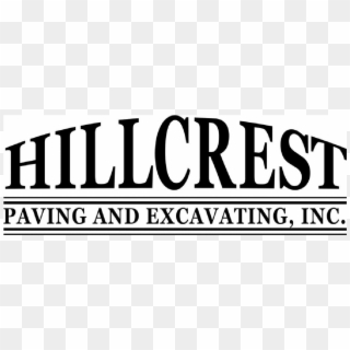 Hillcrest Paving & Excavating, Inc - Black-and-white Clipart