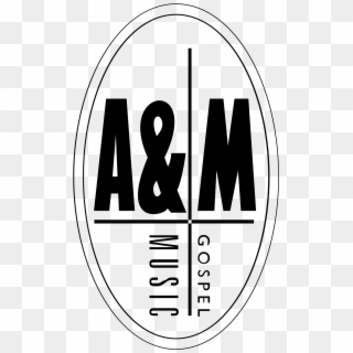A&m Gospel Music Logo Png Transparent - Circle Clipart