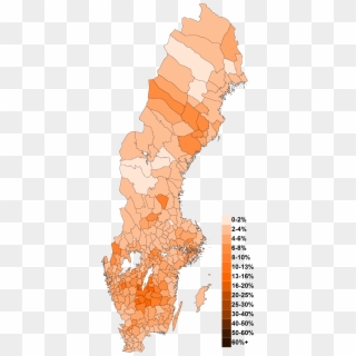 Riksdagsvalet 2014 - Valresultat 2014 Karta Clipart