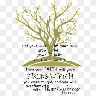 Reminders Of God's Design For Life - Tree Clipart