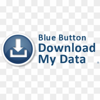 The Blue Button Logo, April2012 - Blue Button Clipart